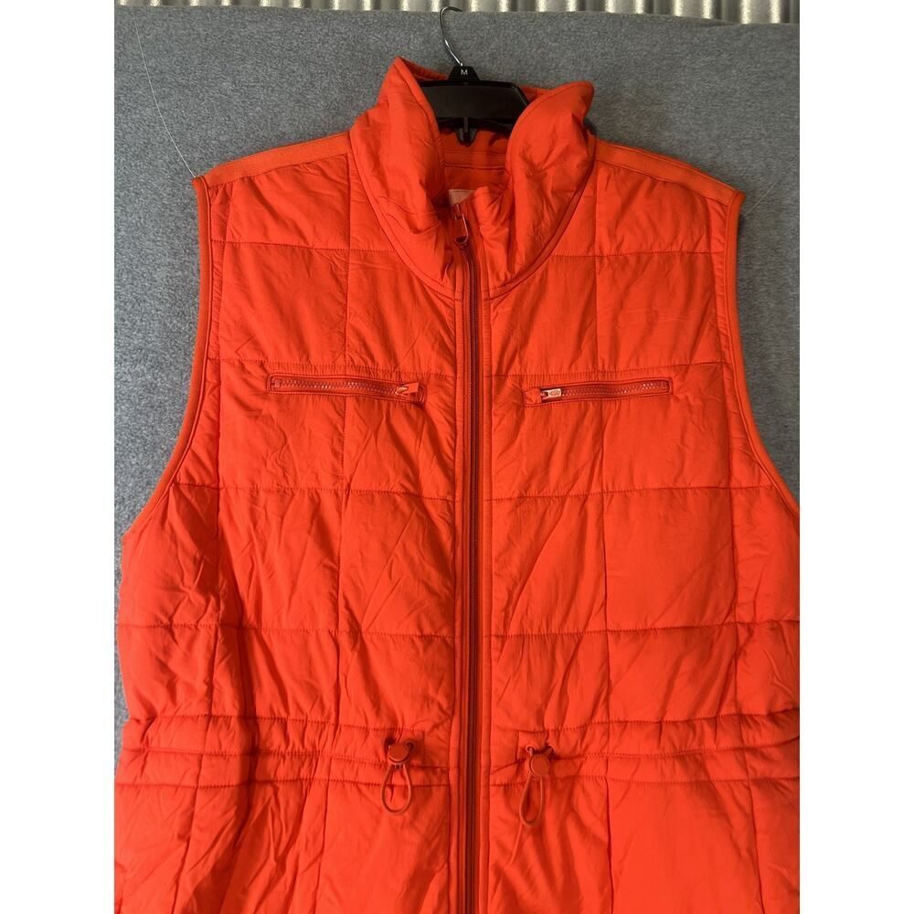 Free People Movement Pippa Packable Puffer Suit Size Large Cherry Red $348 - Picture 4 of 10
